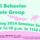 green graphic with seminar information