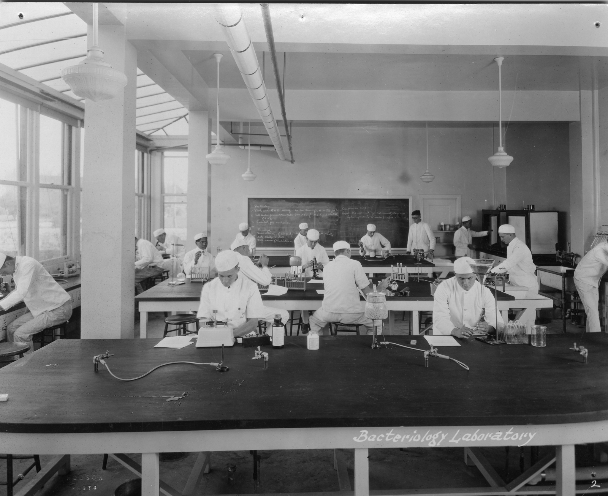 Bacteriology laboratory