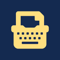 Typewriter icon